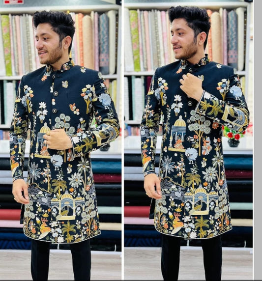 Royal Heritage Kurta - Fabric is Sold Per Meter