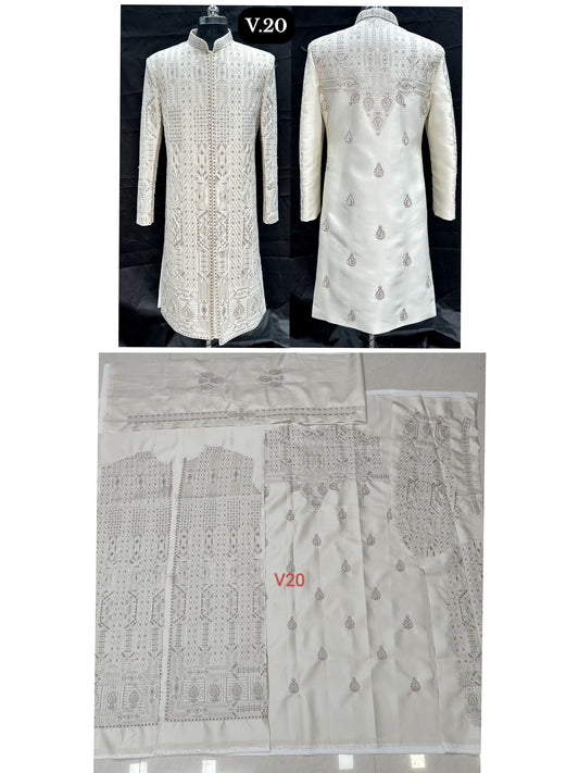 Sherwani Cut Piece Royale -  Fabric is Sold Per Meter