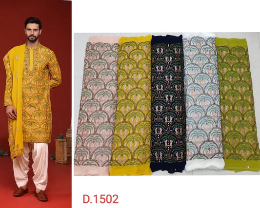 Sunkissed Heritage Kurta - Fabric is Sold Per Meter
