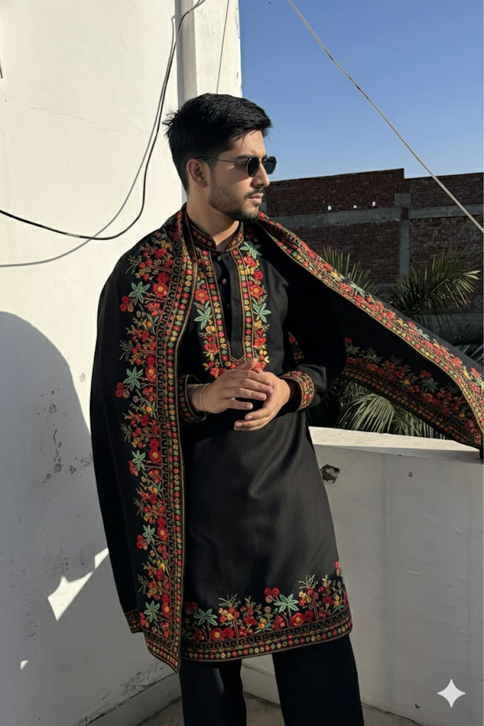 ETHEREAL EMBRODIRED KURTA